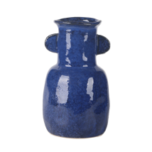Vase H28 CASCADE cobalt 