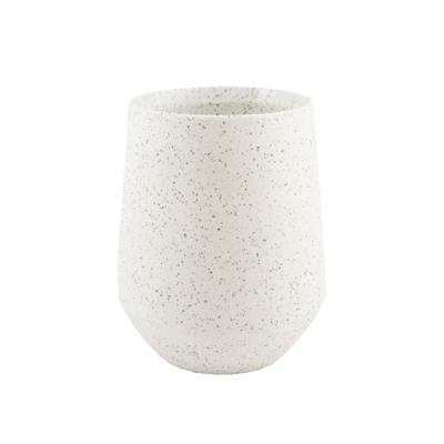Vase D16 FUSION light grey