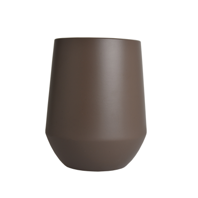 Vase D16 FUSION noir brun