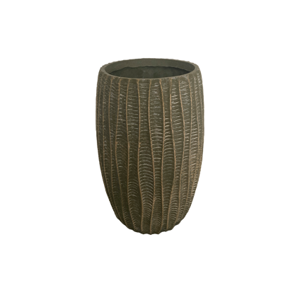 Vase H30 SHIELD kaki