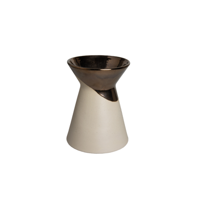 Vase H26 TIDE bronze