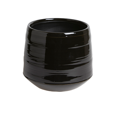 Pot D26 MOSS black