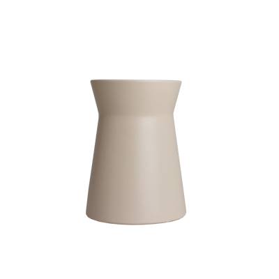 Vase H15,5 DIABOLO crème