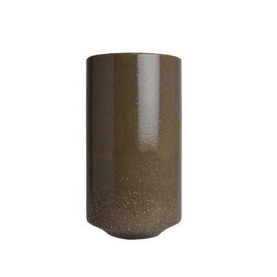 Vase H28 SENSE noir brun