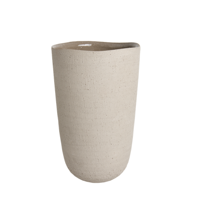 Vase H25 LILY gris