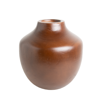 Vase H20 KAO noir brun