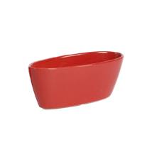 Boat plate L19 mat red