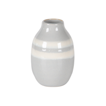 Vase H15 SAFFRON l.grey