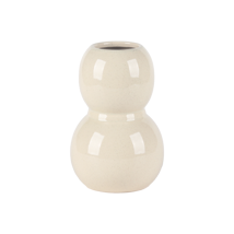 Vase H18 OPAL crème