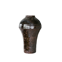 Vase H55 ZEPHYR noir brun