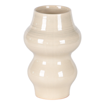 Vase H20 RIPPLE cream
