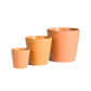 Glazed Pot D10 orange