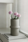Vase H26 GIZMO grey