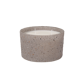 Candle D13 H8 ZEN taupe