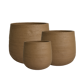 S/3 pots D35,5 DAWN bl.brown