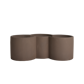 Pot mini L25,5 TILLA noir brun