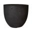 Pot Round D26 CREST d.grey
