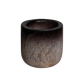 Pot D26 SLIGHT zw.bruin